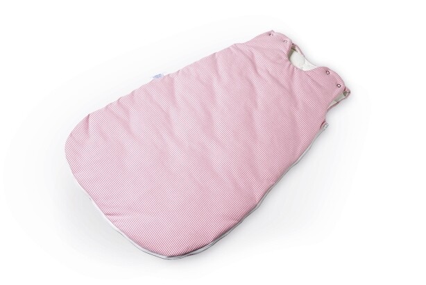 Eine rosa Schlafsack der Serie PULMANOVA von MEDI-TECH vor weißem Hintergrund.